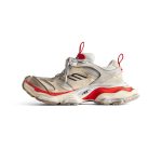 Men’s Cargo Sneaker  in Beige/grey/red - Image 4
